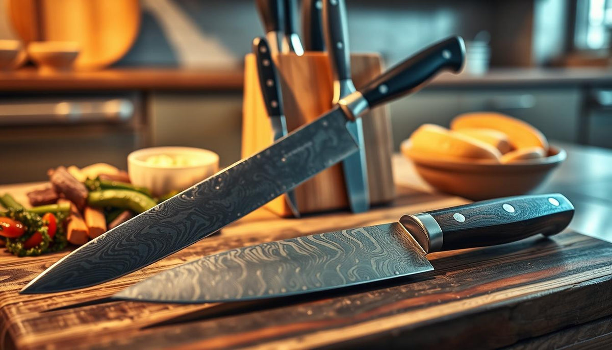Editorial cover for Damascus Knife Set: What a Set Actually Changes in Your Kitchen