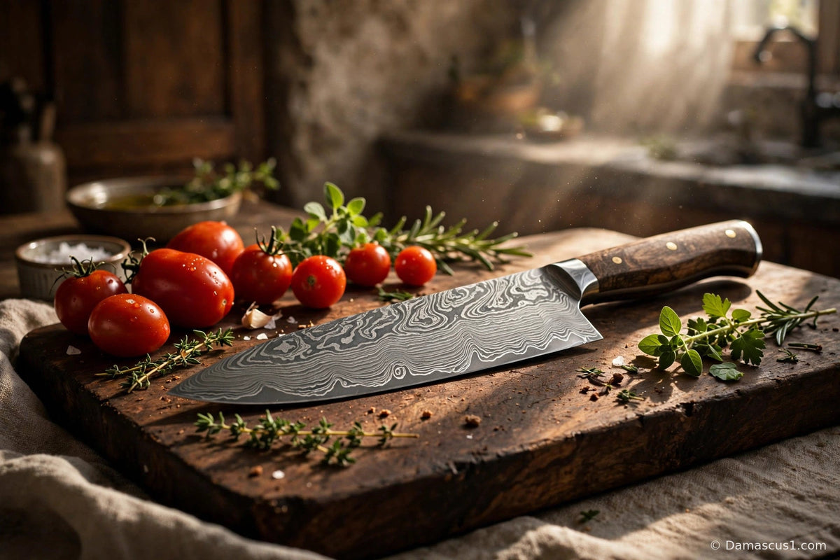 Editorial cover for Best Chef Knife (2026): German, Japanese & Damascus Compared