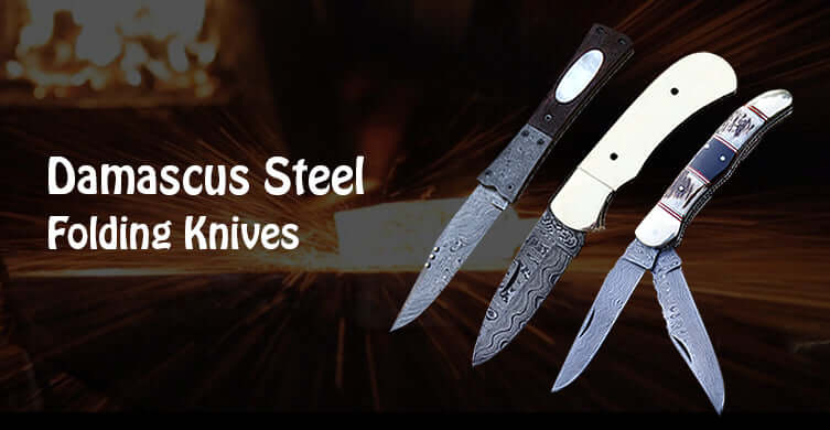 Damascus Steel Pocket Knife - Best Buy Damascus