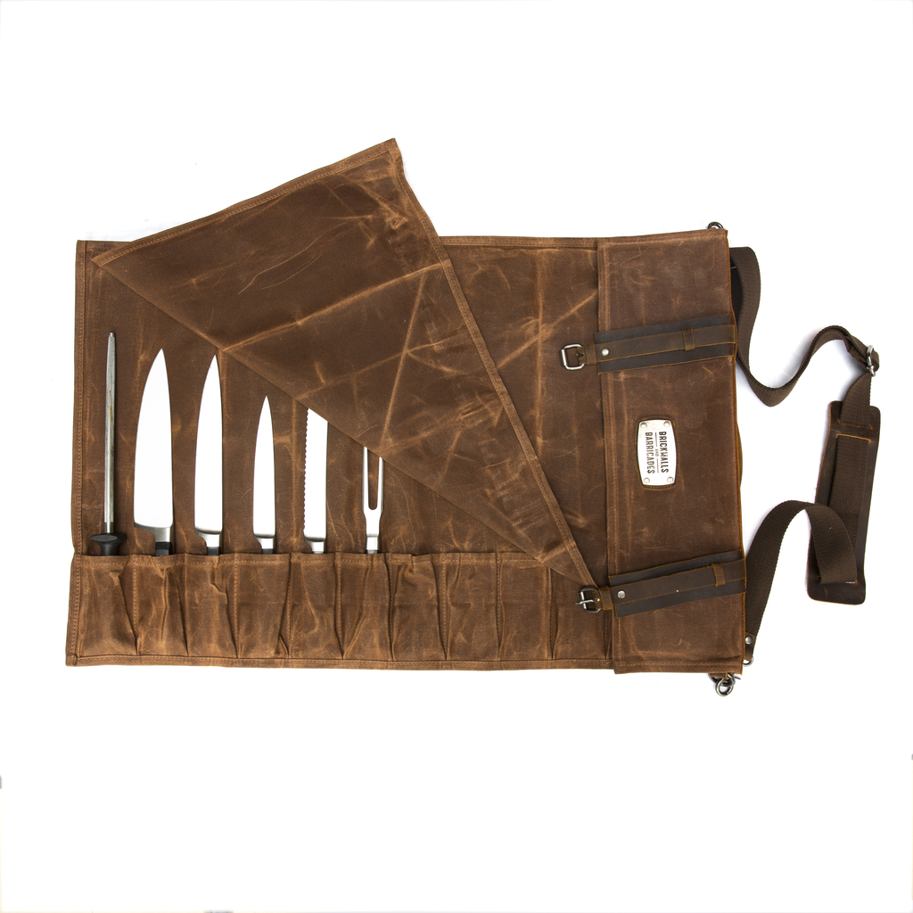 "The Kniferoll XL Brown" - Knife Bag