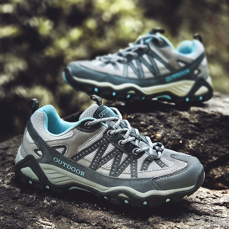 Italian Export Professional Hiking Shoes Men's Genuine Leather Outdoor Sneakers