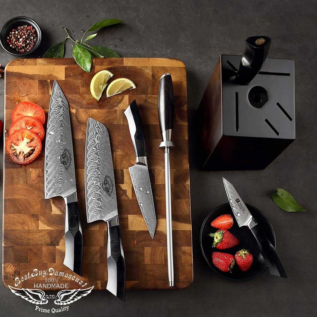 How To Buy the Right Damascus Steel Knife Set?