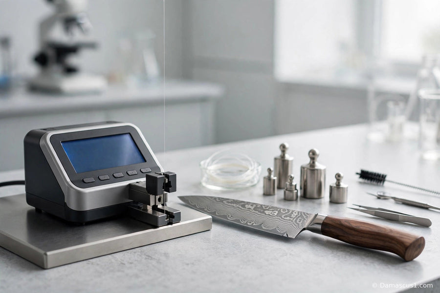 Editorial cover for BESS Sharpness Testing Explained: What a BESS Score Actually Tells You About a Knife