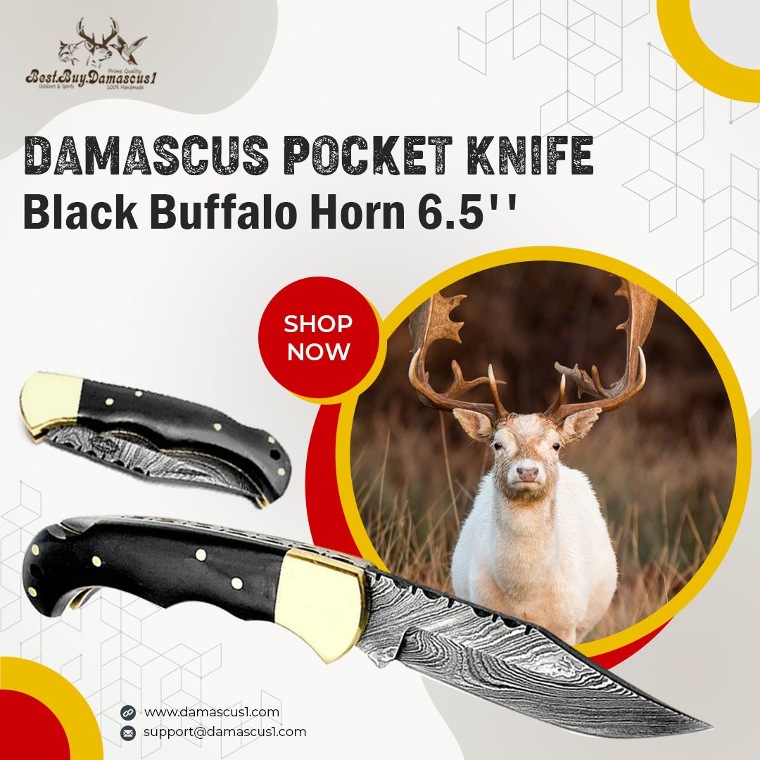 Why should You Invest in a Damascus Pocket Knife? - Best Buy Damascus