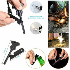 14 in 1 Outdoor Emergency Survival And Safety Gear Kit Camping - Best Buy Damascus
