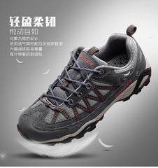 Italian Export Professional Hiking Shoes Men's Genuine Leather Outdoor Sneakers