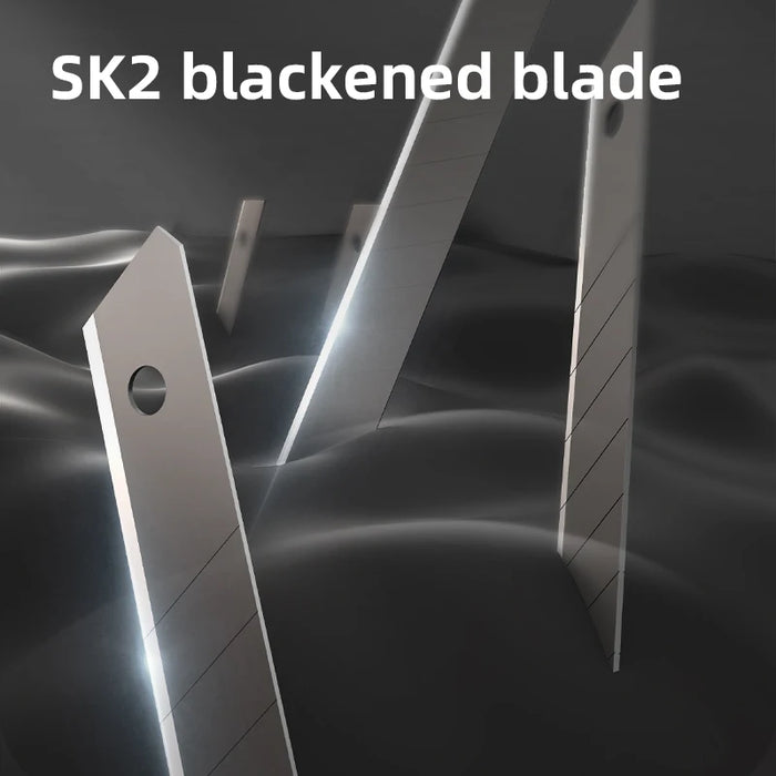 Utility Knife Mini Retractable Box Cutters 9mm 18mm High Carbon Steel Blades Auto Lock Office Home Use Hand Tool