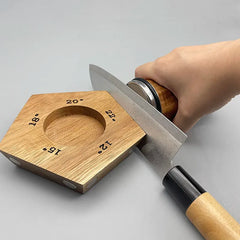 Best.Buy.Damascus1 Sharpening Stone Angle Rolling Knife Sharpener Whetstone Diamond DIY Tool Grindstone Woodwork Wheel Sliding Rotate