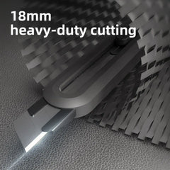 Utility Knife Mini Retractable Box Cutters 9mm 18mm High Carbon Steel Blades Auto Lock Office Home Use Hand Tool