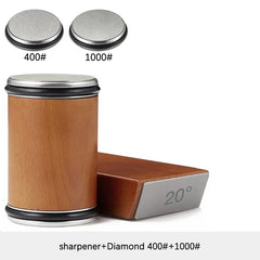 Rolling Knife Sharpener Magnetic Knife Holder Diamond Sharpening Stone