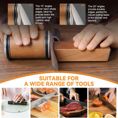 Rolling Knife Sharpener Magnetic Knife Holder Diamond Sharpening Stone