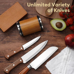Rolling Knife Sharpener Magnetic Knife Holder Diamond Sharpening Stone