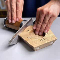 Best.Buy.Damascus1 Sharpening Stone Angle Rolling Knife Sharpener Whetstone Diamond DIY Tool Grindstone Woodwork Wheel Sliding Rotate