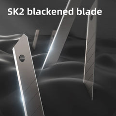 Utility Knife Mini Retractable Box Cutters 9mm 18mm High Carbon Steel Blades Auto Lock Office Home Use Hand Tool