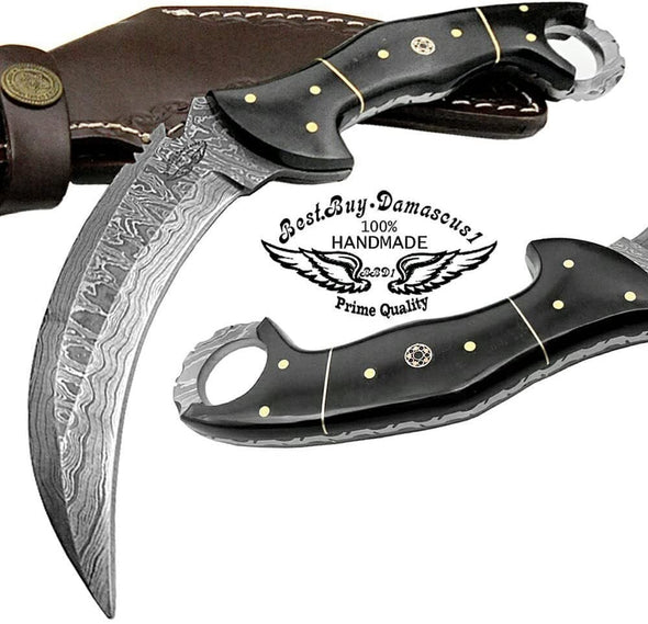 Buffalo Horn 8.2'' - Best Buy Damascus