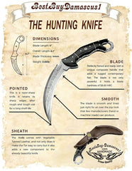 Buffalo Horn 8.2'' - Best Buy Damascus