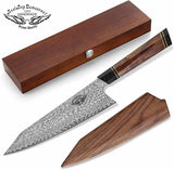 Master Precision with Japanese VG10 Damascus Steel Chef Knife"