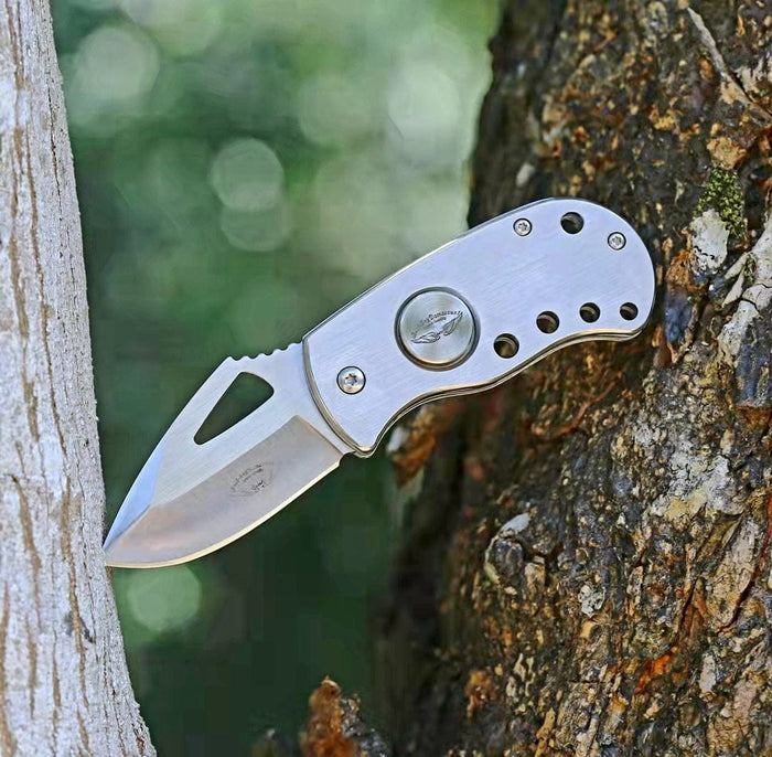 Knife 440c Steel Pocket Knife Folding Knife EDC Utility Knife Pocket knife for men gifts for men & Women - Best Buy Damascus