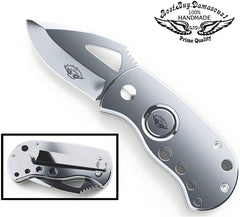 Knife 440c Steel Pocket Knife Folding Knife EDC Utility Knife Pocket knife for men gifts for men & Women - Best Buy Damascus