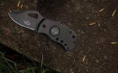 Knife 440c Steel Pocket Knife Hunting Folding Knife Black Pocket Knives Gifts for men - Best Buy Damascus