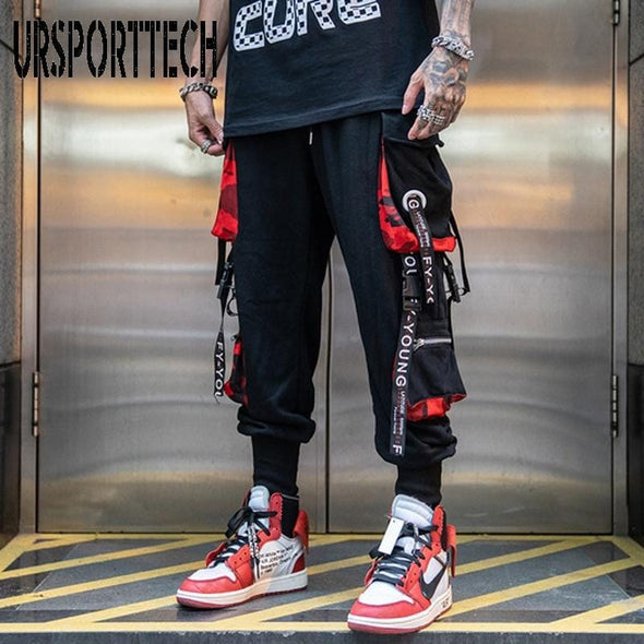 Men's Cargo Pants Letter Ribbons Primum Quality men pants - Best Buy Damascus