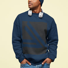 Men's Sweatshirt Double Slanted Logo Crewneck Sweatshirt - Best Buy Damascus