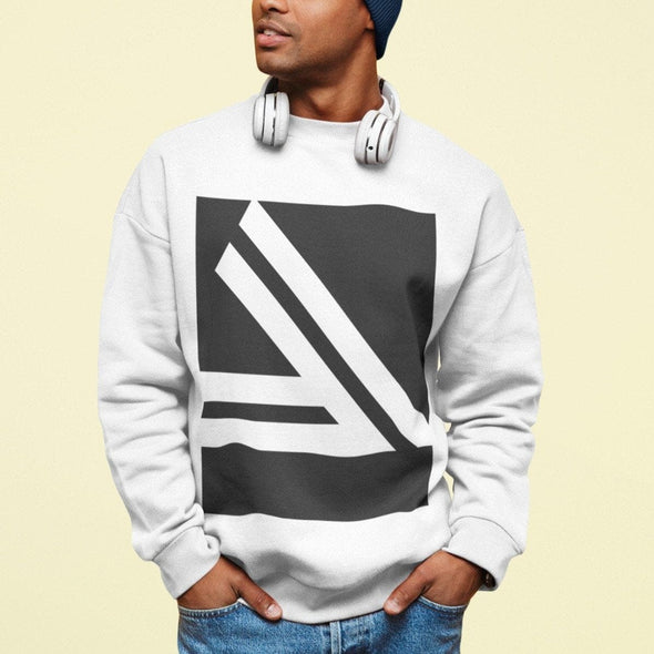 Men's Sweatshirt Double Slanted Logo Crewneck Sweatshirt - Best Buy Damascus