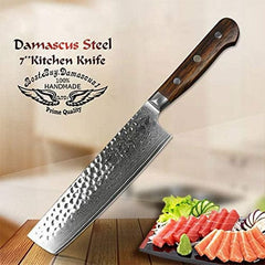 Nakiri Knife Japanese VG10 - Best Buy Damascus