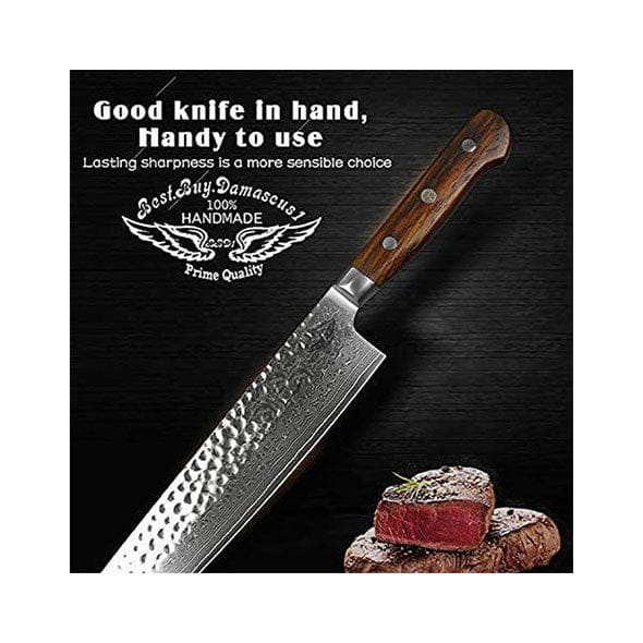 Nakiri Knife Japanese VG10 - Best Buy Damascus
