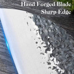 Serbian Chefs Knife High Carbon Steel Meat Cleaver Kitchen Knives Full Tang Vegetable Chopping Knife Butcher Knife - Best Buy Damascus