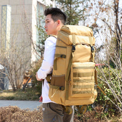 Waterproof Outdoor Camping 70L Military Backpack - Best Buy Damascus