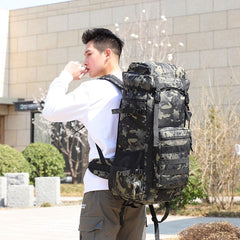 Waterproof Outdoor Camping 70L Military Backpack - Best Buy Damascus