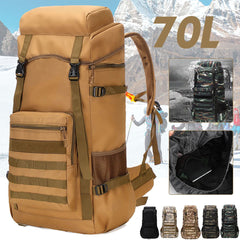 Waterproof Outdoor Camping 70L Military Backpack - Best Buy Damascus
