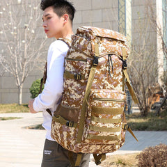 Waterproof Outdoor Camping 70L Military Backpack - Best Buy Damascus