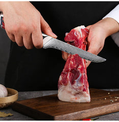 Professional Damascus Steel VG10 Core Steel 6 PCS Japanese Kitchen Knife Set Chef Knife Set