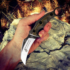 Hunting Fixed Blade Knife 8.2" Tactical Survival Hunting knife 440c Stainless Steel 100% Premium Quality Gifts For Mens