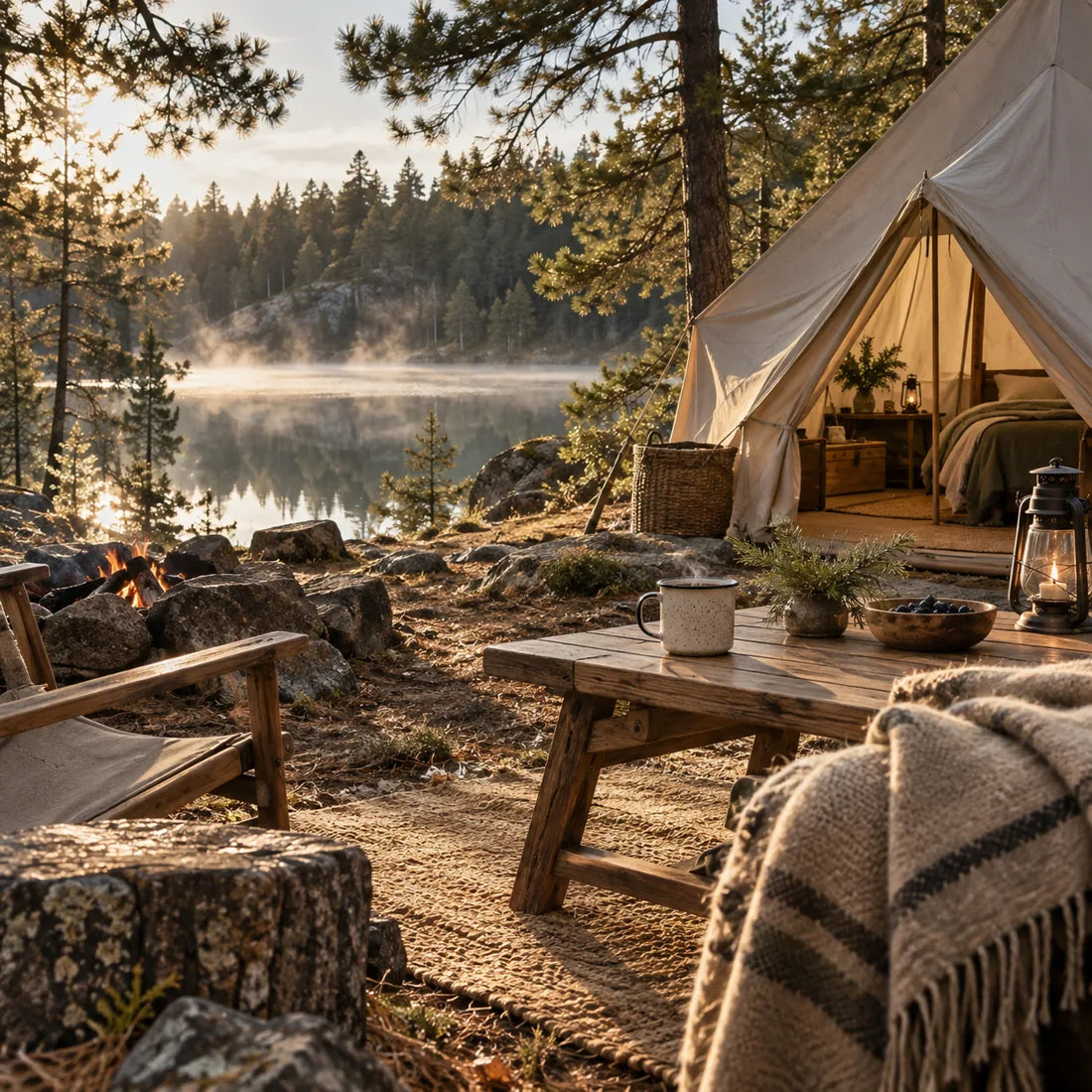 Camp & trail